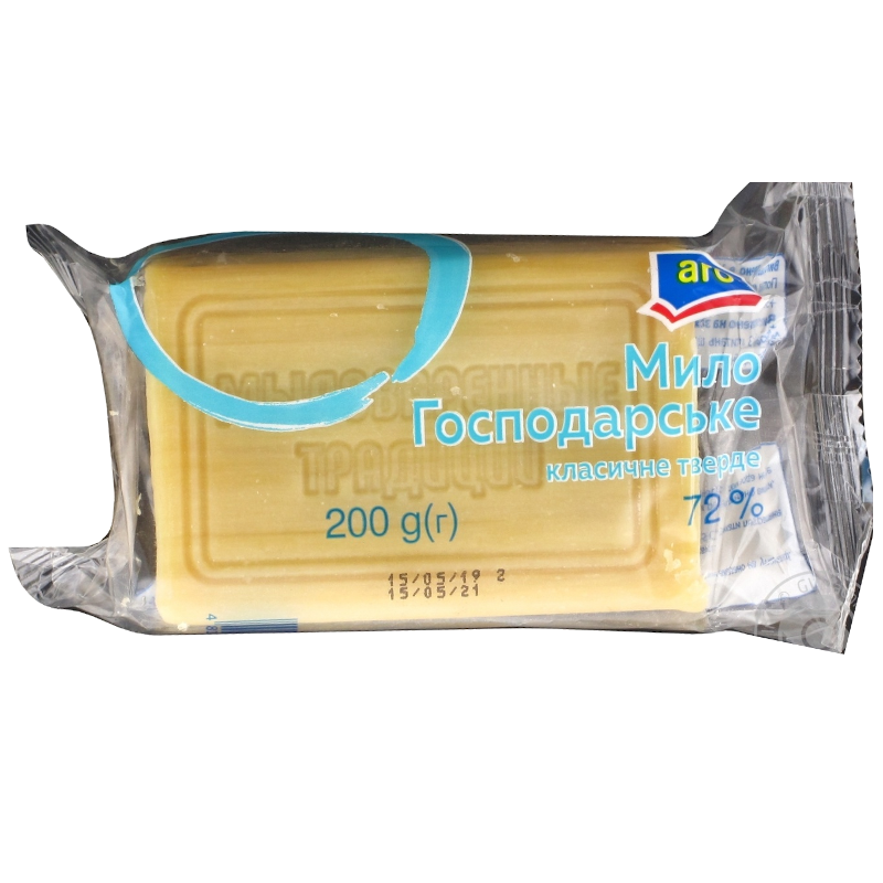 Мило тверде Aro Господарське Класичне 72%, 200 г (4820195503379)